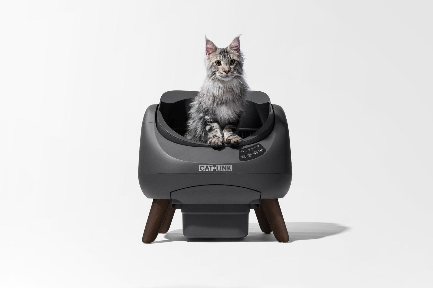 CATLINK OPEN X08 katt använder kattlåda